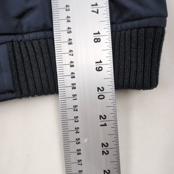 Abercombie & Fitch Girls/Kids Black Jacket Pink Lining Insulated Full Zip, Small - Picture 8 of 12